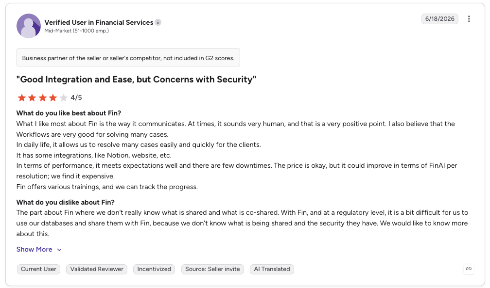 intercom g2 review