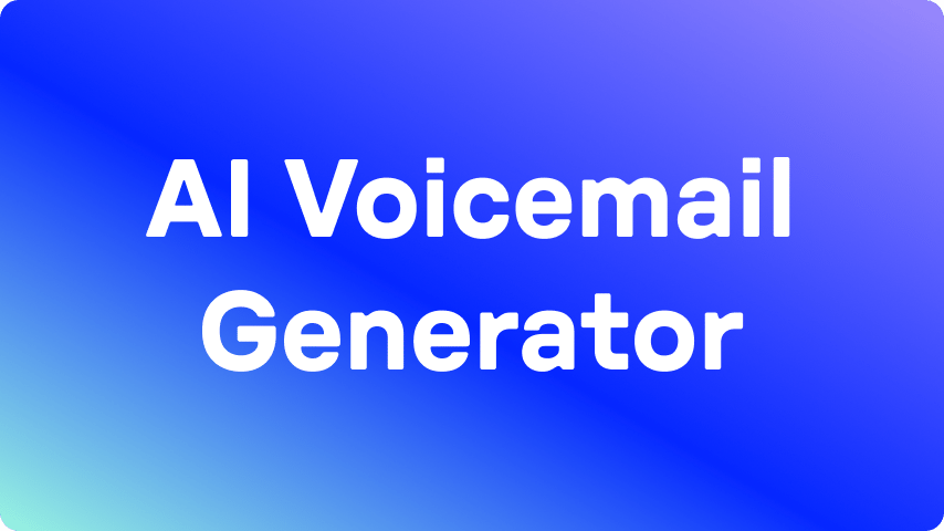 Free ai voicemail greeting generator