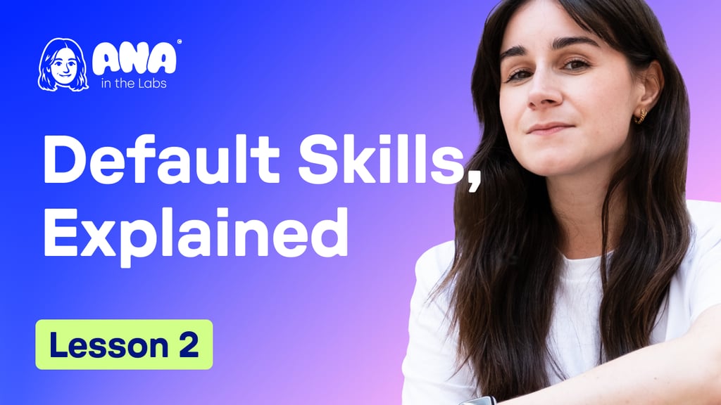AI Receptionist Default Skills, Explained | Ana in the Labs