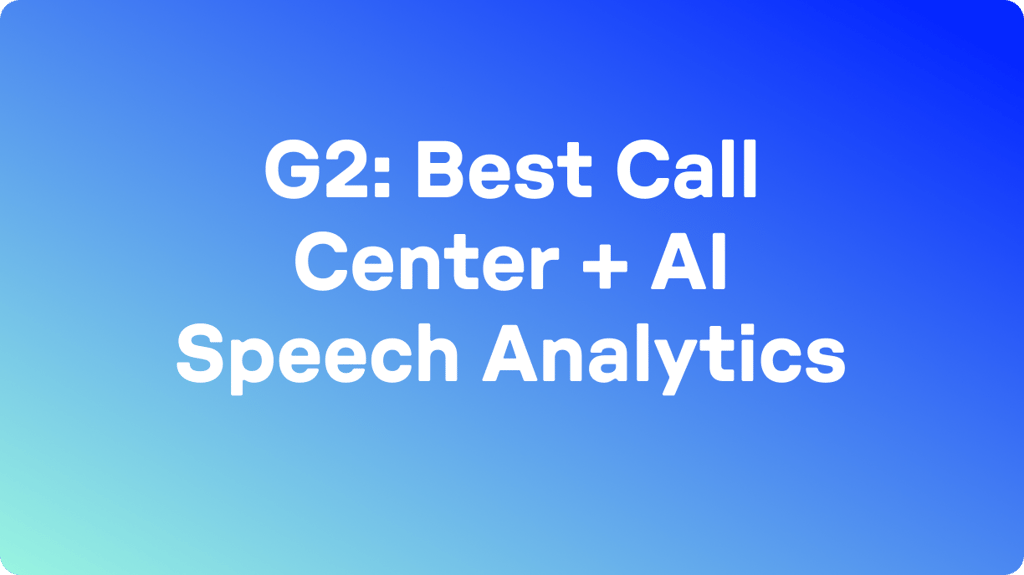 Die 10 besten Callcenter-Softwares mit KI-Speech-Analytics