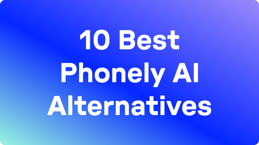 Le 10 migliori alternative a Phonely AI 2026: chi gestisce il passaggio di chiamata?