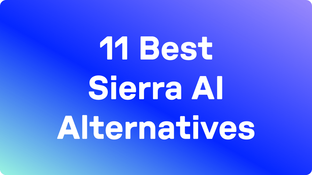 11 best Sierra ai alternatives for AI calling blog hero image