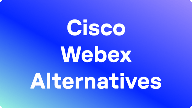 Cisco webex alternatives