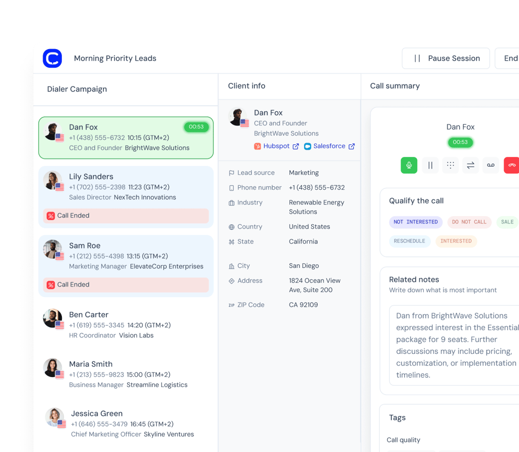 parallel dialer
