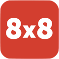 8x8 logo