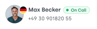 Max Becker call label