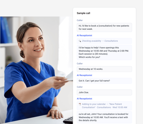 CloudTalk analytics dashboard showing dental practice call performance