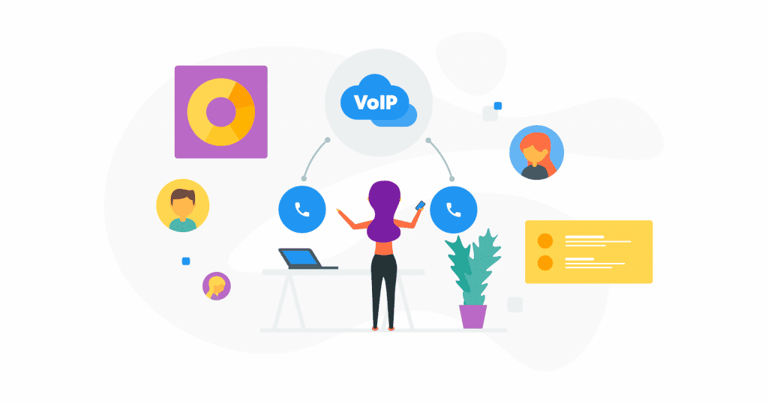 ilustração SIP trunking
