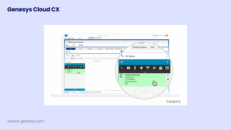 Genesys phone system