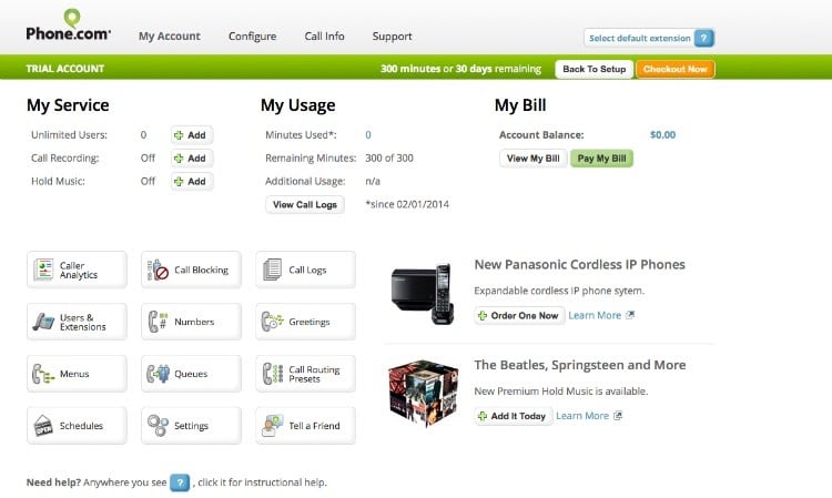 phone.com virtual auto attendant phone system
