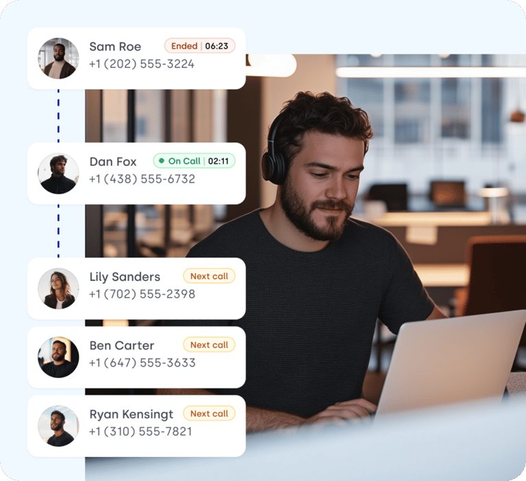 agent-making-calls-using-power-dialer