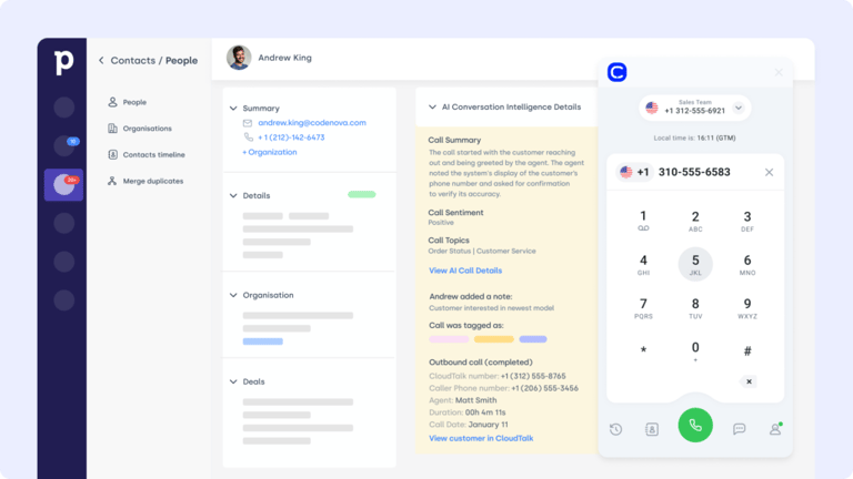 pipedrive zoho integration