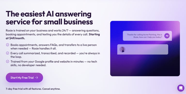 rosie ai support