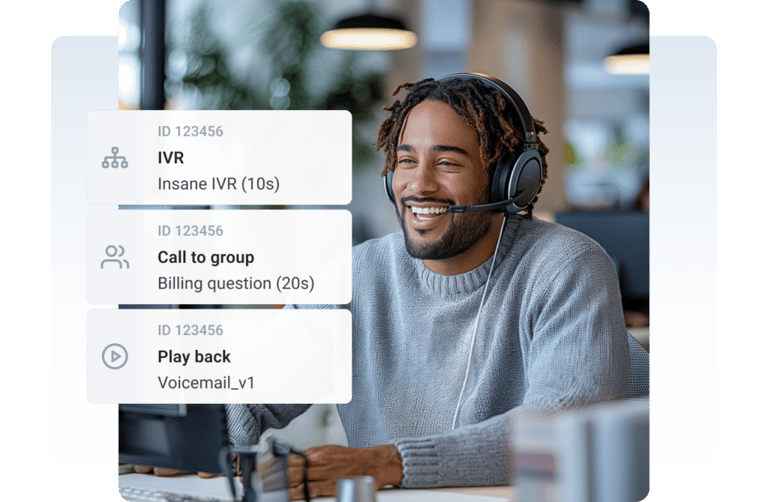 agent-making-calls-using-cloud based virtual phone system