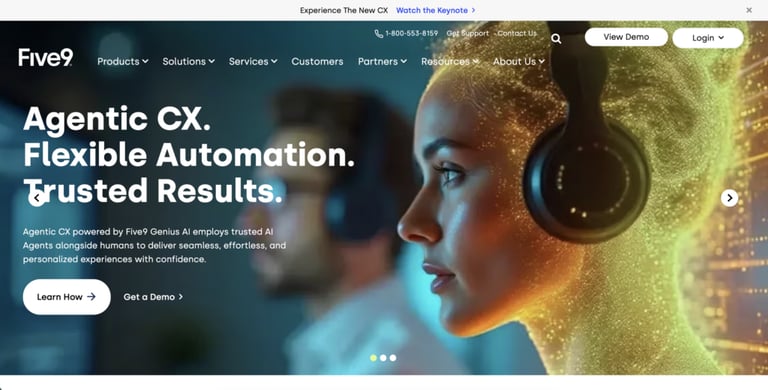 five9 homepage