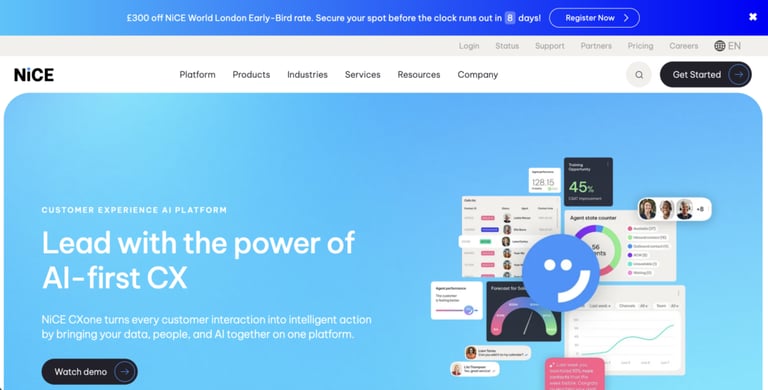 nicecxone homepage