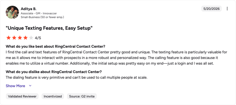 ringcentral g2
