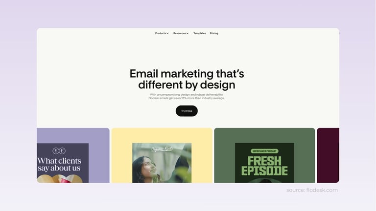 FlodeskHomepage