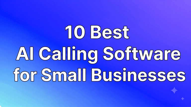 10 best ai calling software for small businesses