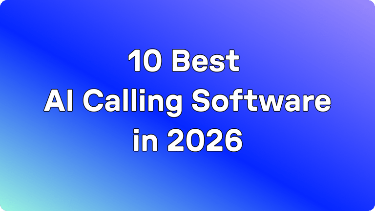 best ai calling software