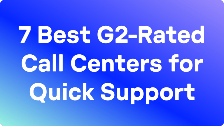 Best Call Center Sofrware for Responsive Support: G2 Rated