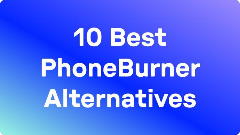 10 Best PhoneBurner Competitors & Alternatives blog hero image