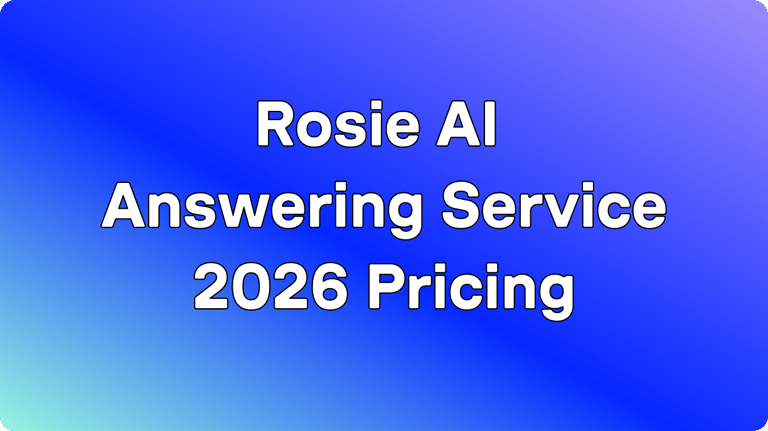 rosie ai pricing