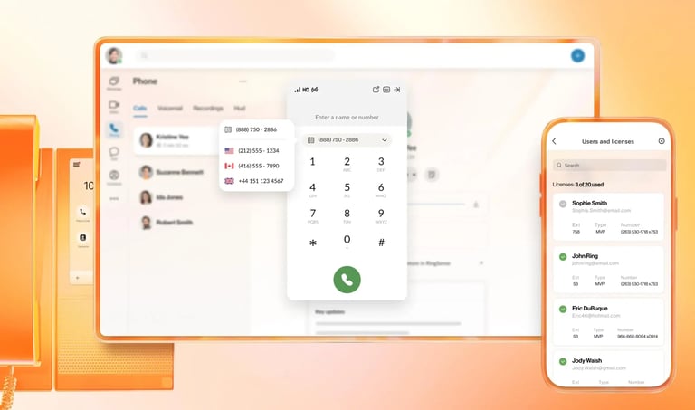 ringcentral voip screenshot