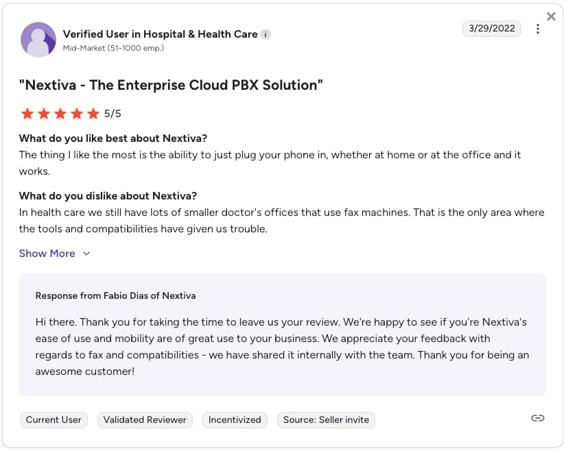nextiva contact center healthcare