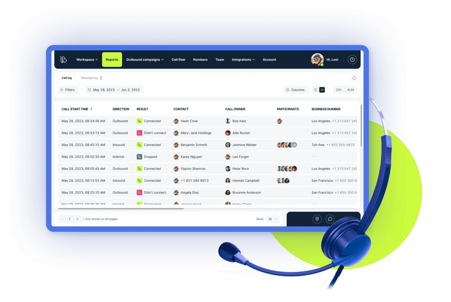 MightyCall voip screenshot