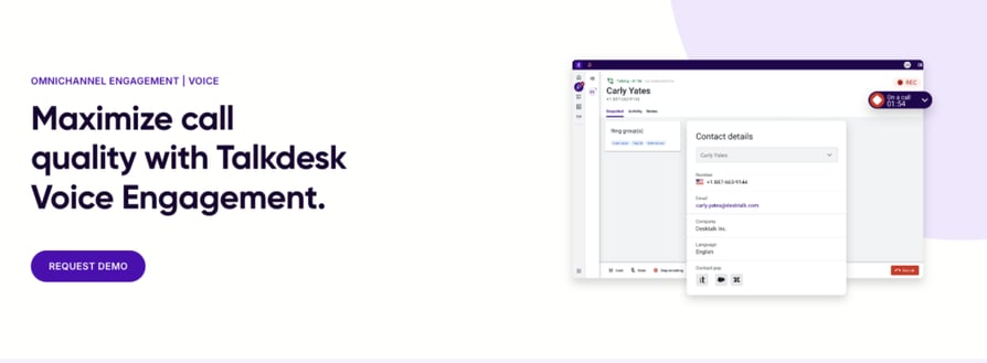 talkdesk dialer