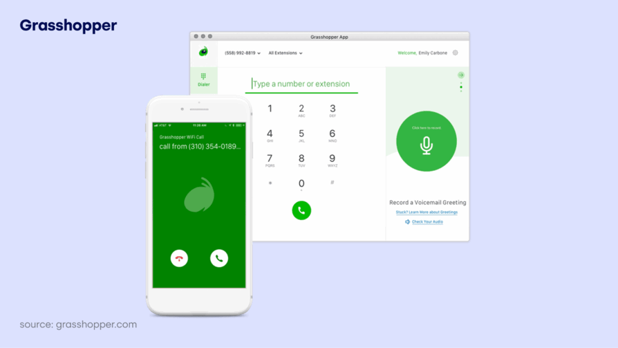 Grasshopper-phone system-real-estate