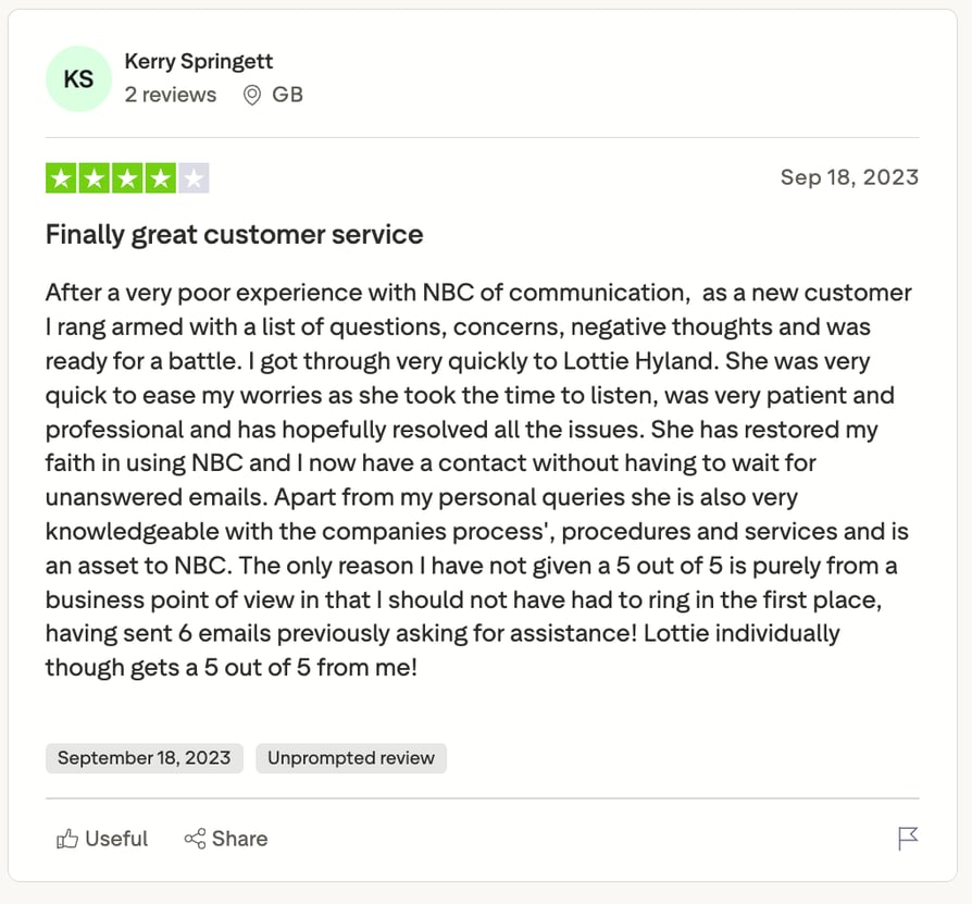 nbc cloud voice reviews and rating on trustpilot