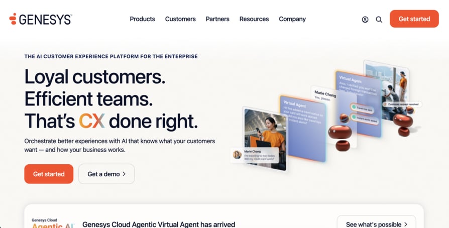 genesys homepage