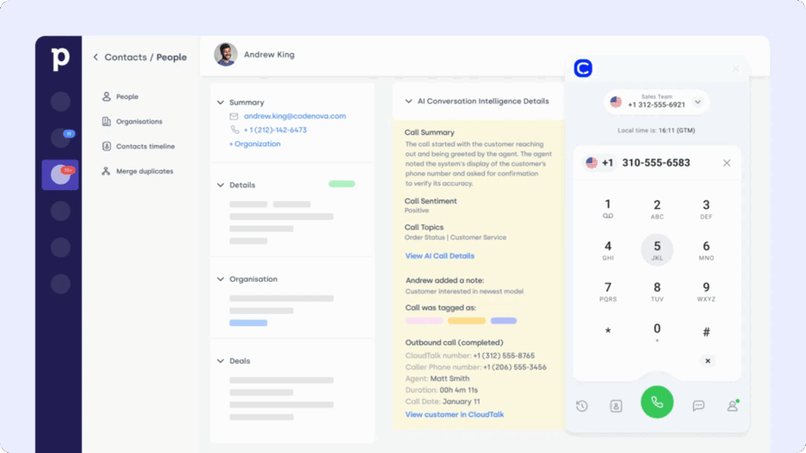 pipedrive dataddo integration
