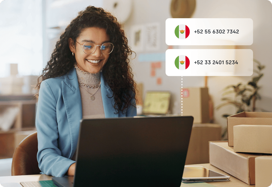 Números locales de México (+52) en CloudTalk