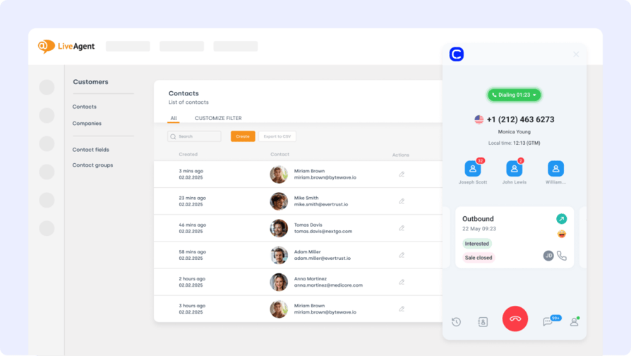 LiveAgent BigCommerce integration