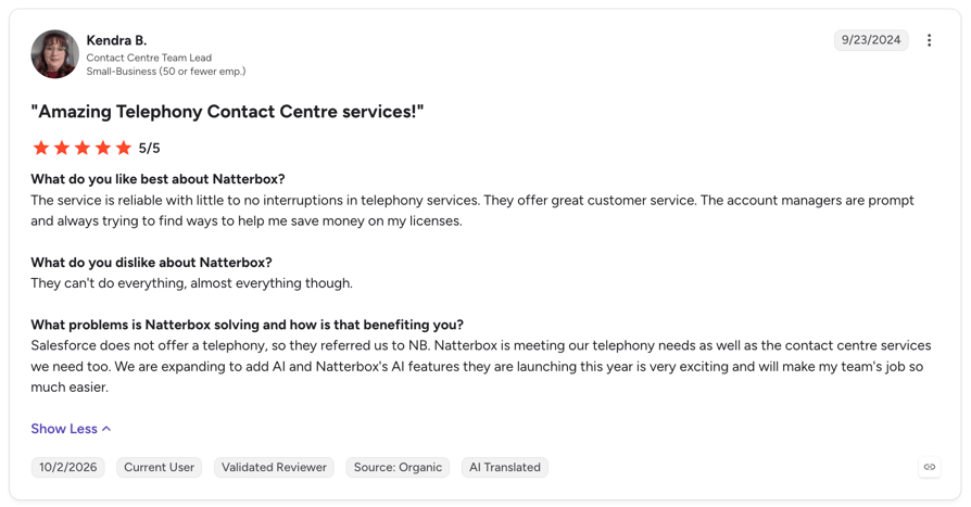 natterbox salesforce