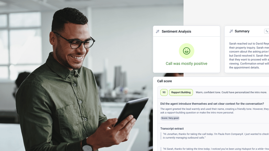 CloudTalk Conversation Intelligence con trascrizione delle chiamate
