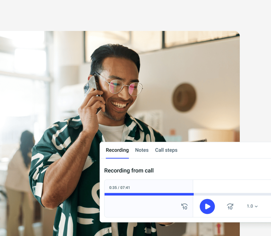 Recording from call image